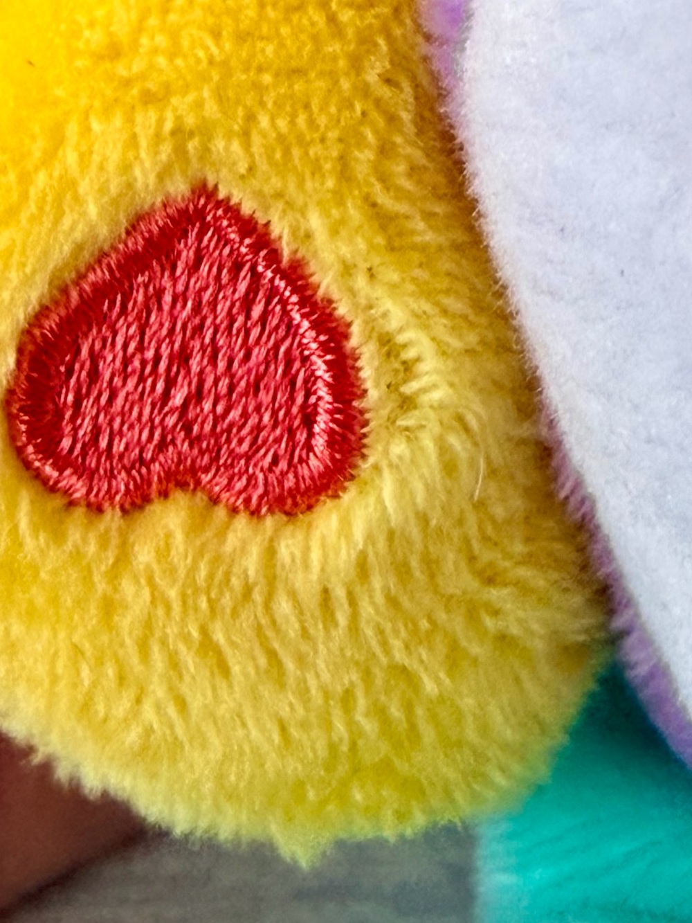 Care Bears (2025) FunSize Sparkle Plush (Eco) “Work Of Heart Bear” 9” Plush/NWT - Picture 7 of 16